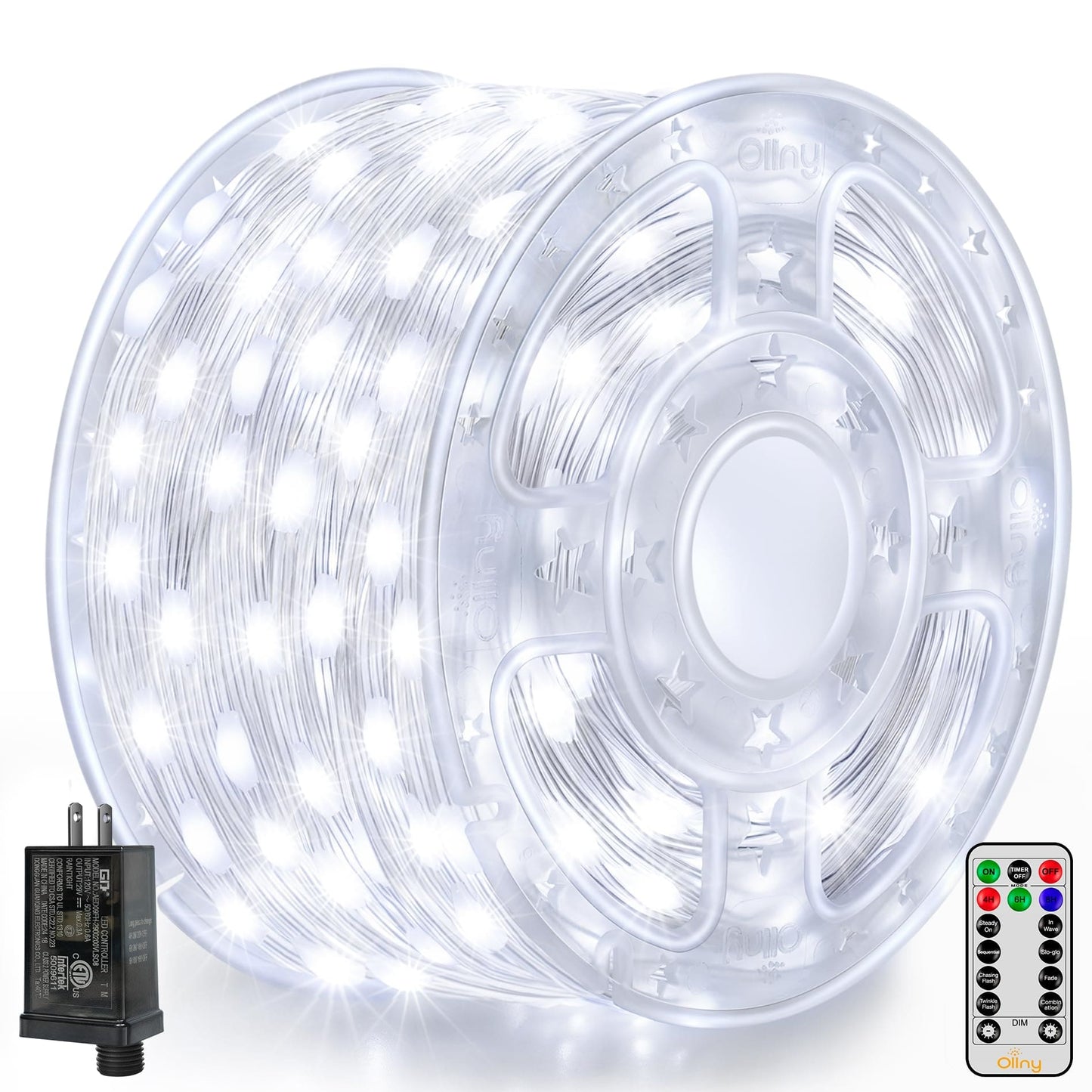SolarBright - Rollo Luces Solares de 45 Metros