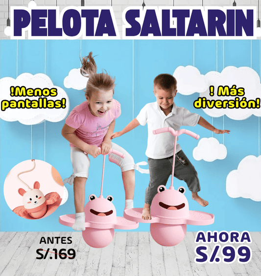 Pelota Saltarina con Luces LED