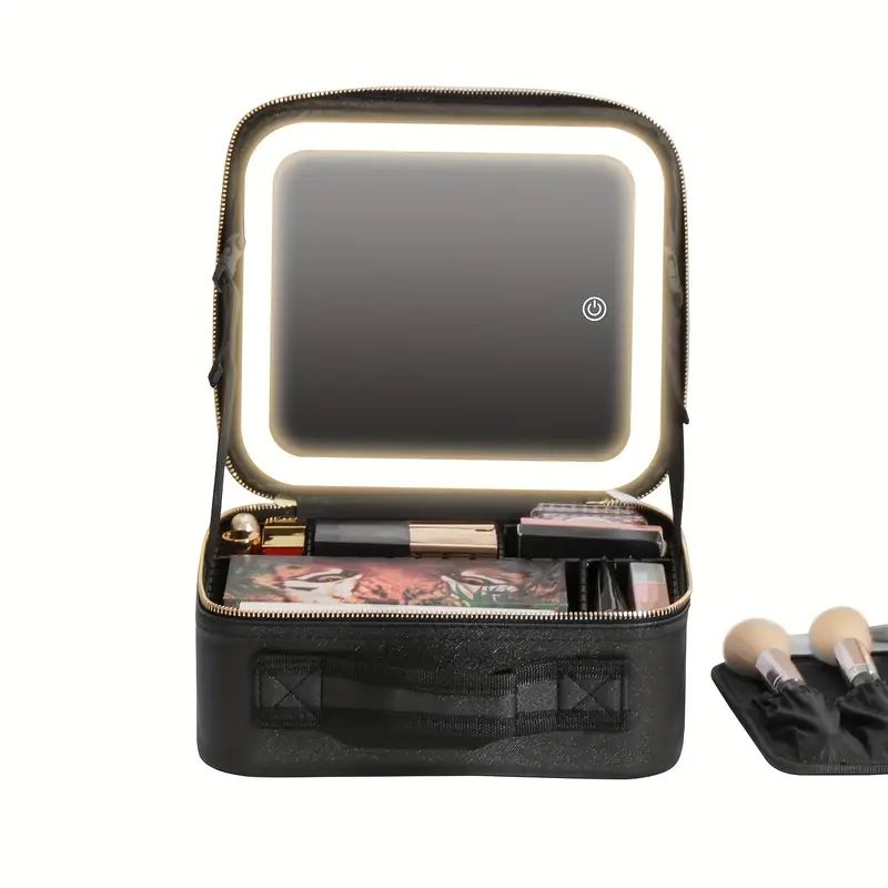 Maletín Portátil con Maquillaje LED